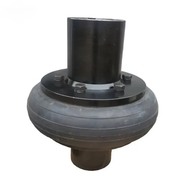 fenner rubber  tyre drive flexible shaft coupling with flange