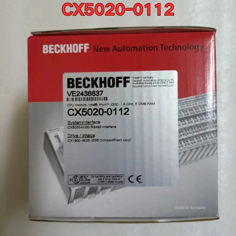 New PLC module CX5020-0112 Need to negotiate