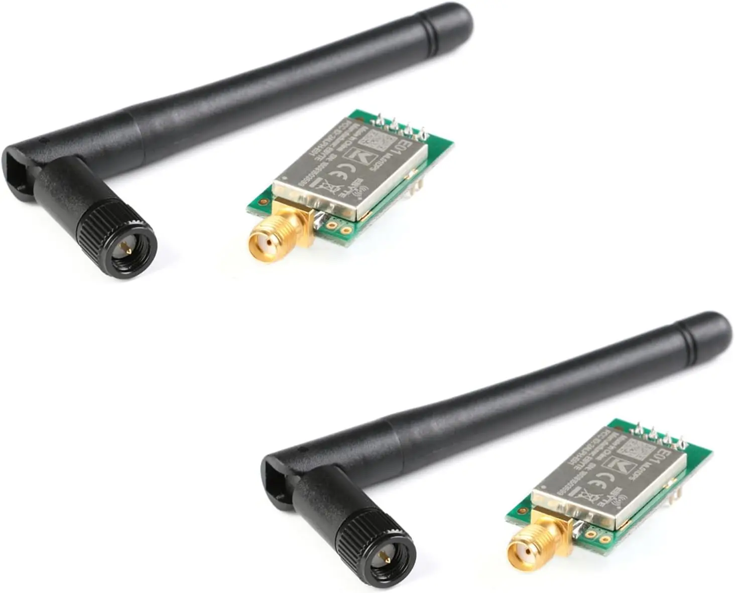 E01-ML01DP5 Ebyte 20dBm 2100m Long Range nRF24L01P+PA+LNA 2.4G Wireless Transceiver Module ML01DP5 Antenna with Shield