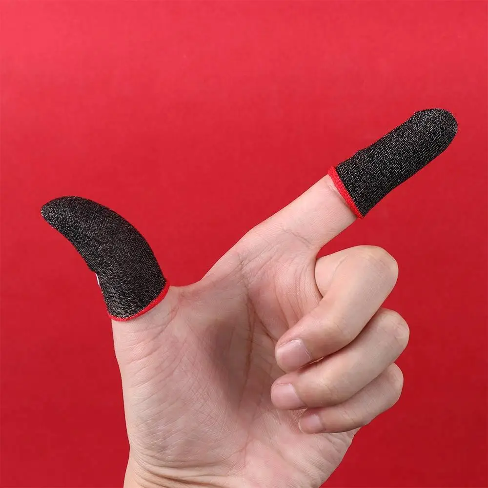 

Breathable Mobile Games Touch Screen Gamer Fingertips Sleeve Thumb Gloves Fingertip Gloves Gaming Finger Cover Finger Sleeve