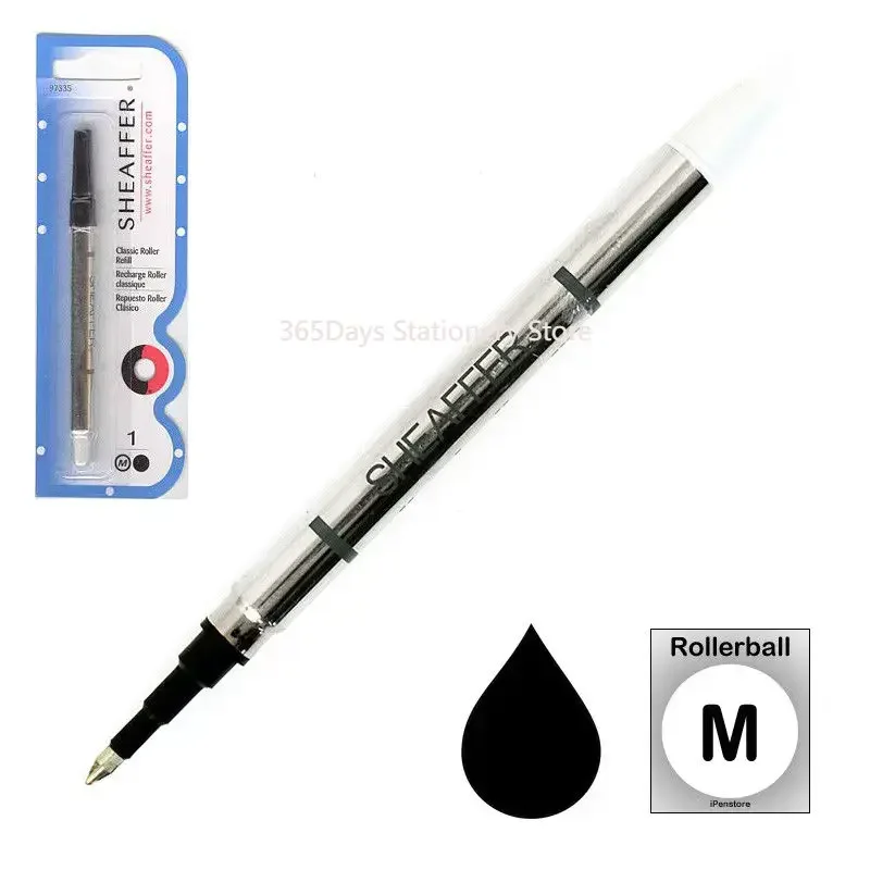 

Sheaffer Thick Black Ballpoint Pen Refill 0.7mm Water-based Signature Pen Refill 97335