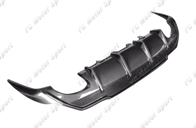 Car Accessories Carbon Fiber TM Style Rear Diffuser Fit For 2016-2018 Lexus GS F Sport TM Style Rear Diffuser