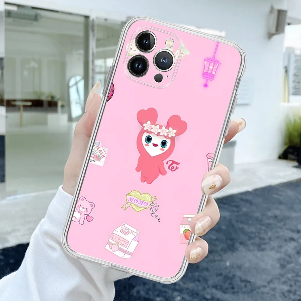 Laburi Twice-Lovelys Phone Case For iPhone 15 14 13 12 Mini 11 Pro XS Max X XR SE 6 7 8 Plus Soft Silicone Cover