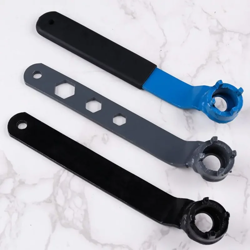 Adjustment Four-Claw Wrench Efficient High Toughness Angle Grinder Wrench Labor Saving Non-slip Lock Nut Flange Remover