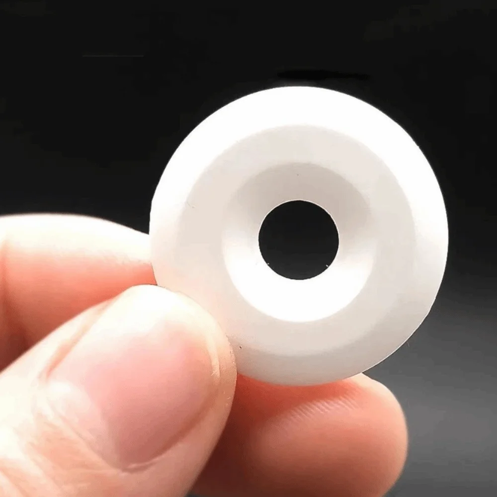 2pcs Universal Ceramic Wire Clip Ceramic Style Replacement Flat Car Wire Clamp High Hardness Sewing Machine Parts Household
