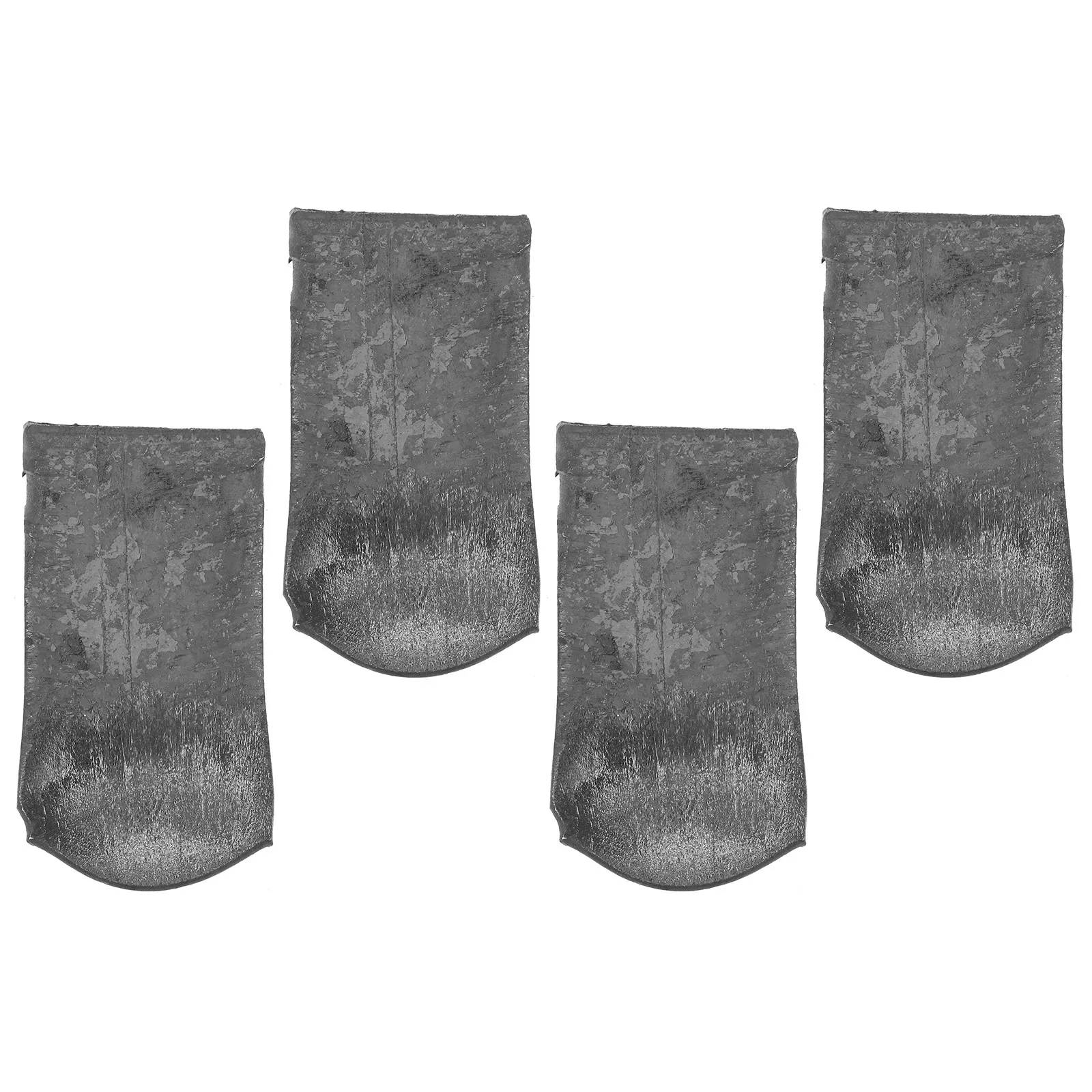 4pcs Head Fixer Garden Replacement Sturdy Iron Work Tool Compact Lightweight Design For Long Term Use Hand Hoe Parts Garden Iron