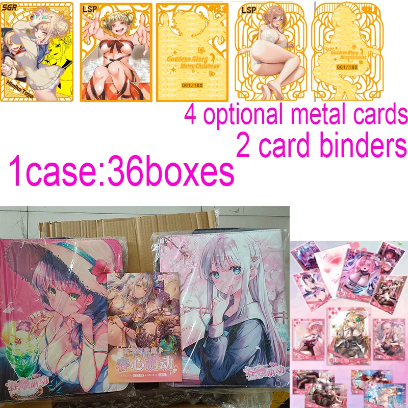 SPRING HEART SPROUT CARD A5 Size Goddess Story Beautiful And Elegant Project Swimsuit Bikini Feast Doujin Toys And Hobby Gift