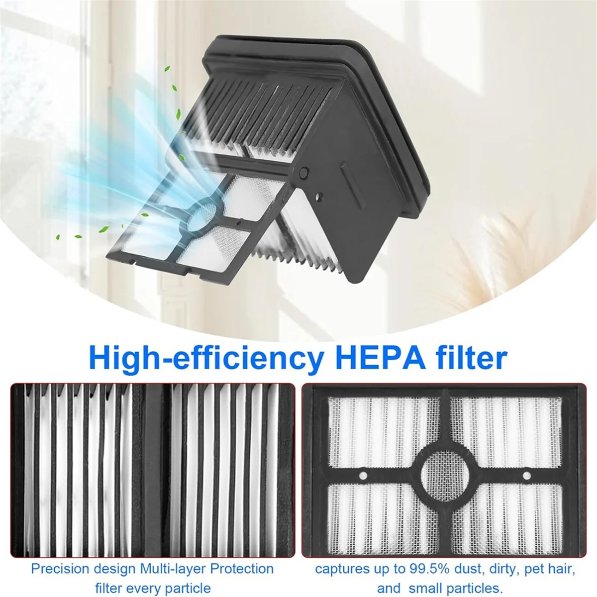 Per Dreame H12 Pro / H12 Dual Cordless Wet and Dry Aspirapolvere Spazzole a rullo Filtri HEPA Parti di ricambio