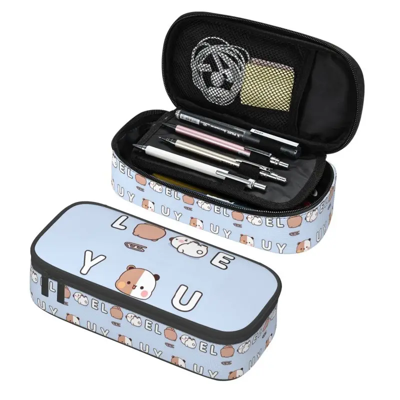 

Customized Funny Bubu And Dudu Kawaii Pencil Case Girl Boy Large Capacity Pencil Pouch Students Stationery