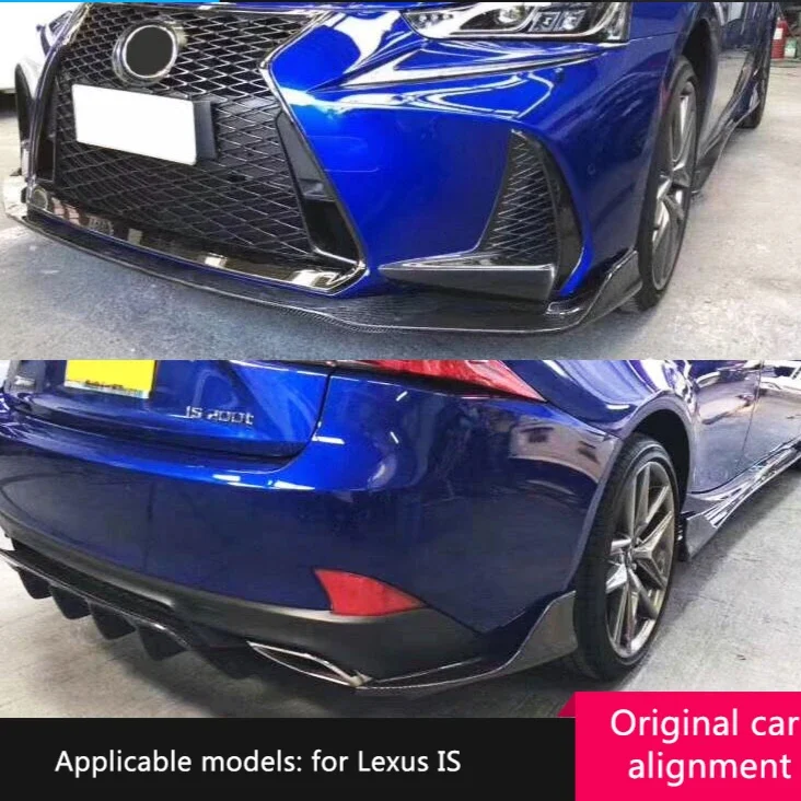 The body kit is Lexus IS200 IS250 IS300 modified ART carbon fiber small surround front and rear lip spoiler side skirt tail