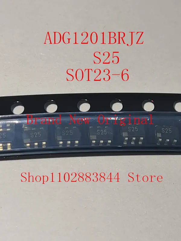 10PCS New original ADG1201BRJZ-R2 ADG1201BRJZ S25 analog switch chip IC SOT23-6