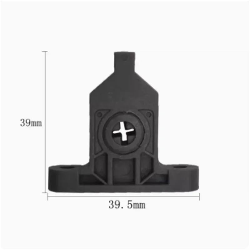 Picture 4: 4Pcs Nylon Steel Double Wall Drawer Front Panel Fixing Bracket Connector Replacement Kitchen Furniture Cabinet