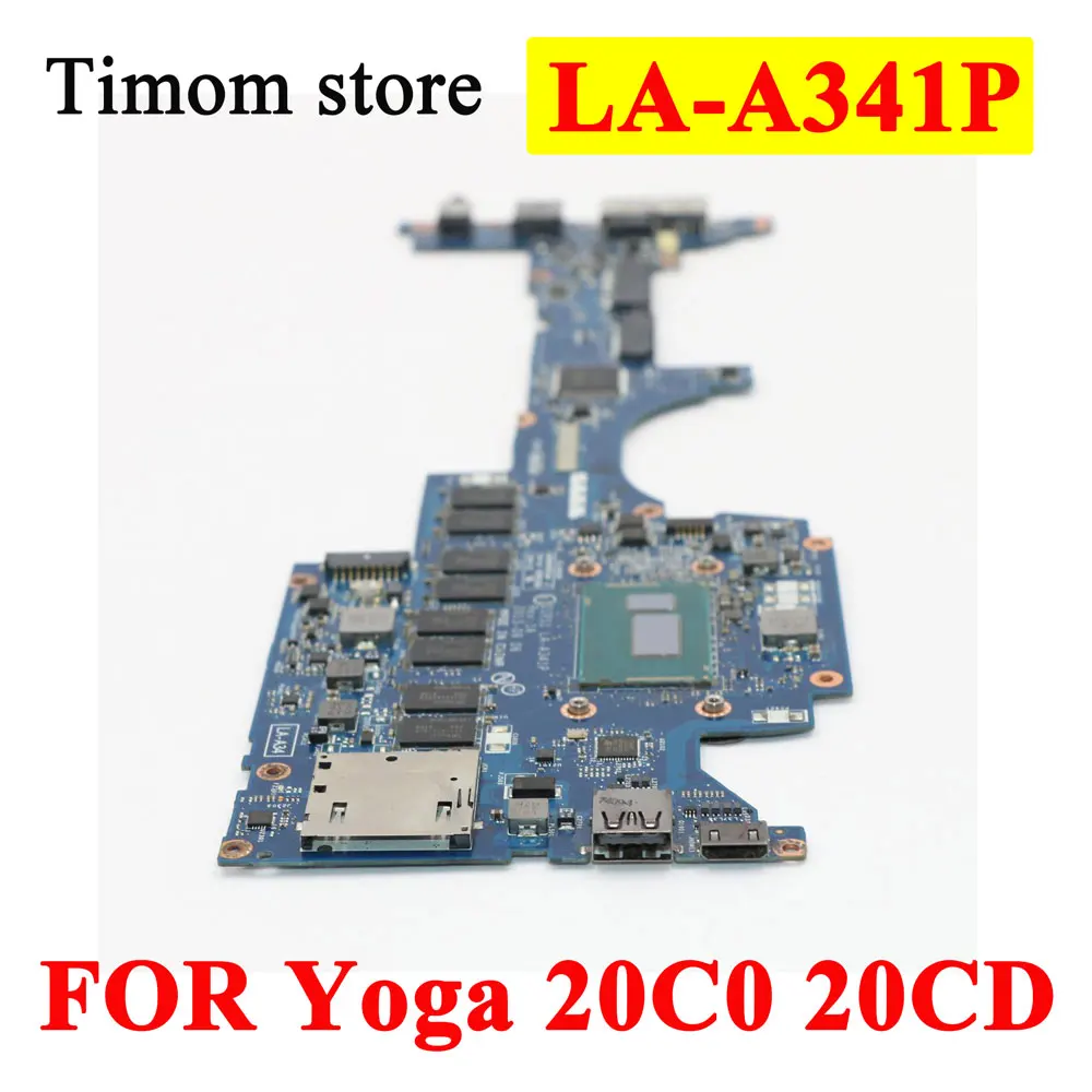

W8P i7-4600 4510 4500 i5-4300 4200 4210 RAM 8G 4G MB FOR Yoga ThinkPad S1 20C0 20CD Original Laptop Motherboard LA-A341P