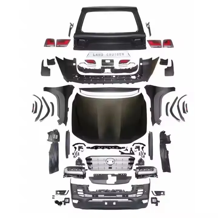 

Wholesale Body Kit for Landcruizer Lc200 Lc300 2023 Auto Parts Hood Rear Tailgate Front Bumper Old New Plastic Accessories