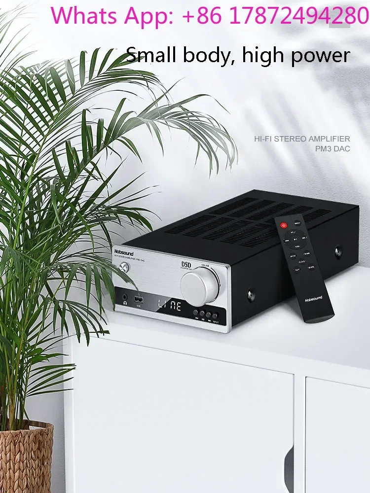 ES9018K2M DAC HiFi Amplifier with Toroidal Transformer