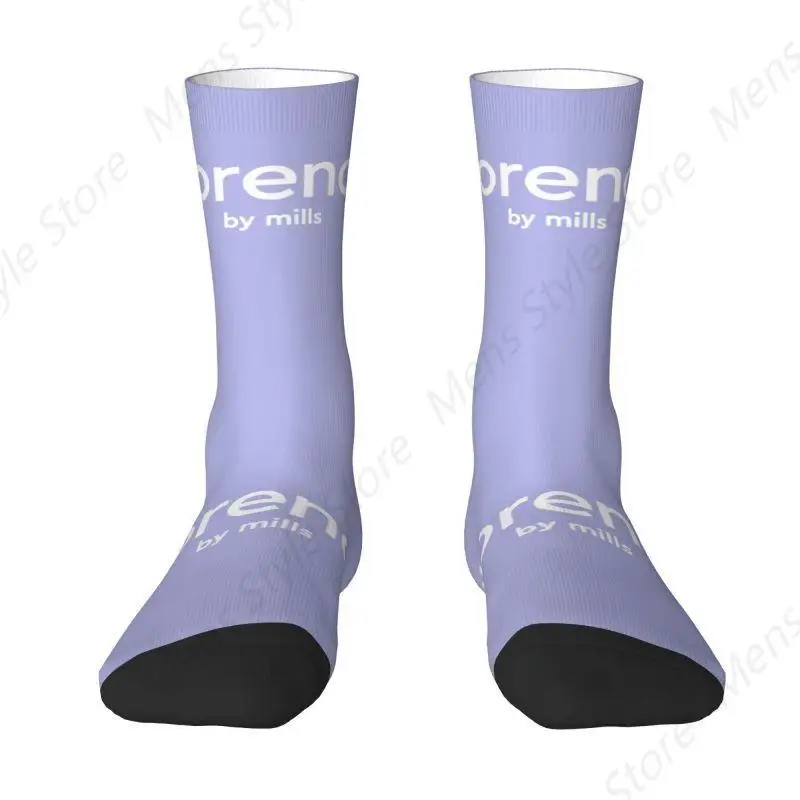 Cute Mens Florence By Mills Dress Socks Unisex Comfortable Warm 3D Printing Crew Socks