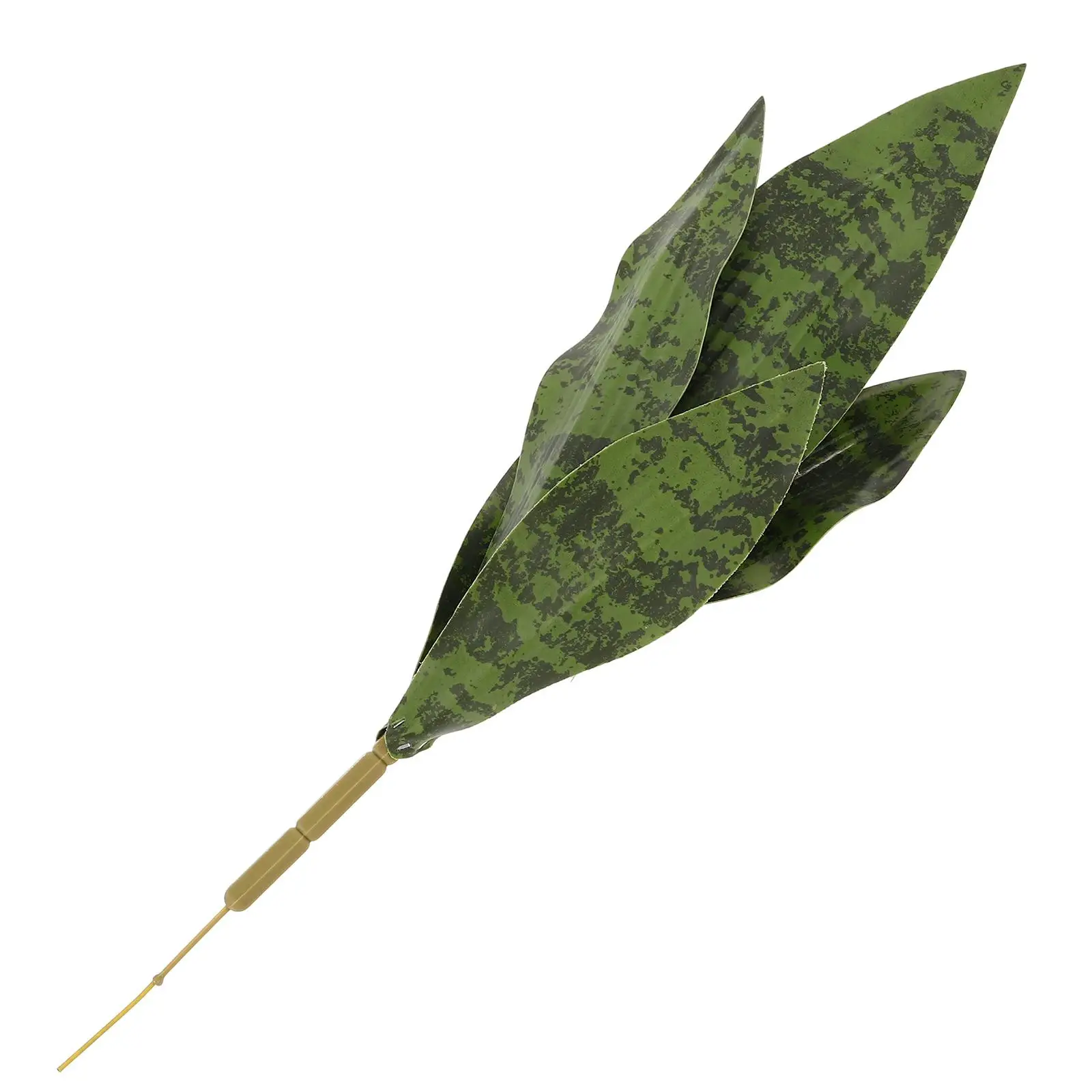 

Artificial Snake Plant 1pcTiger Piranha High Color Imitation PEVA Material Home Decor Nonfade Realistic Texture Indoor Plants