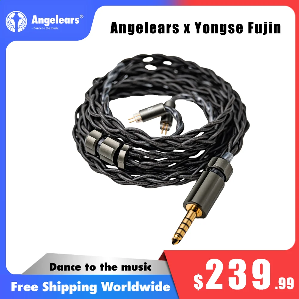 용세 후진 플래그십 업그레이드 케이블 후루카와 코어 금-은 합금 팔라듐 도금 은 순은 도금 OCC