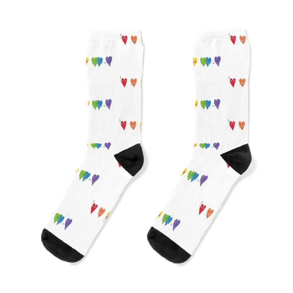 

Happy Pride Socks hiking shoes professional running japanese fashion Socks For Men Women's