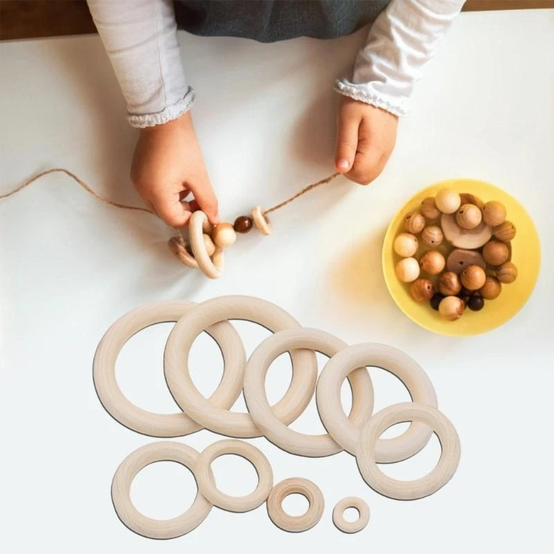 

Rings Pendant and Connectors 8 Size 15-50mm Rings for Jewelry Making