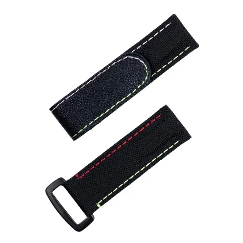 

Nylon Fabric Leather 20mm Colorful Watchband For Strap DAYTONA SUBMARINER GMT Yacht-Master DateJust Watch Band