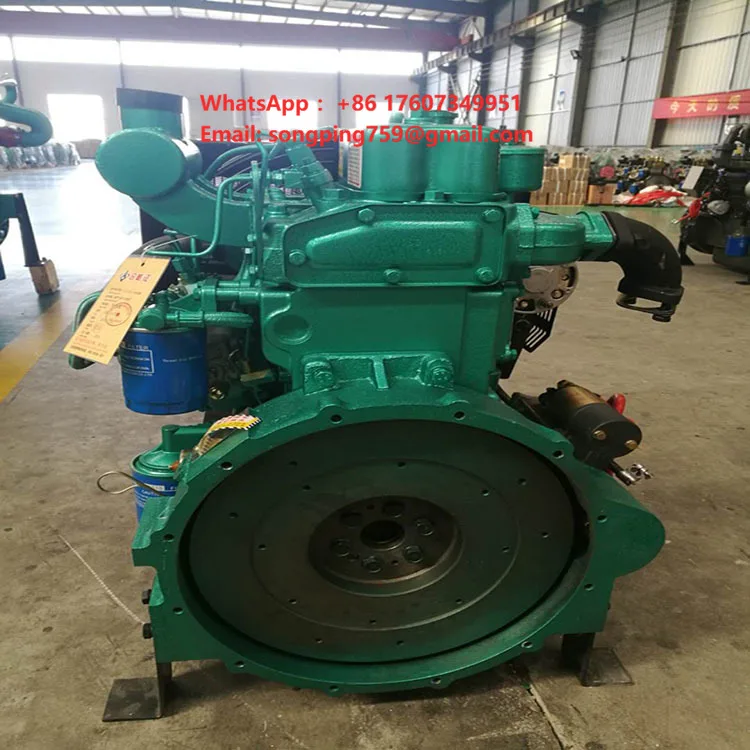 High-quality SAIDE Ricardo Four Stroke Multi Cylinder R2110 Water-cooled Electric Start Diesel Engine Euro 2 Emission Standard