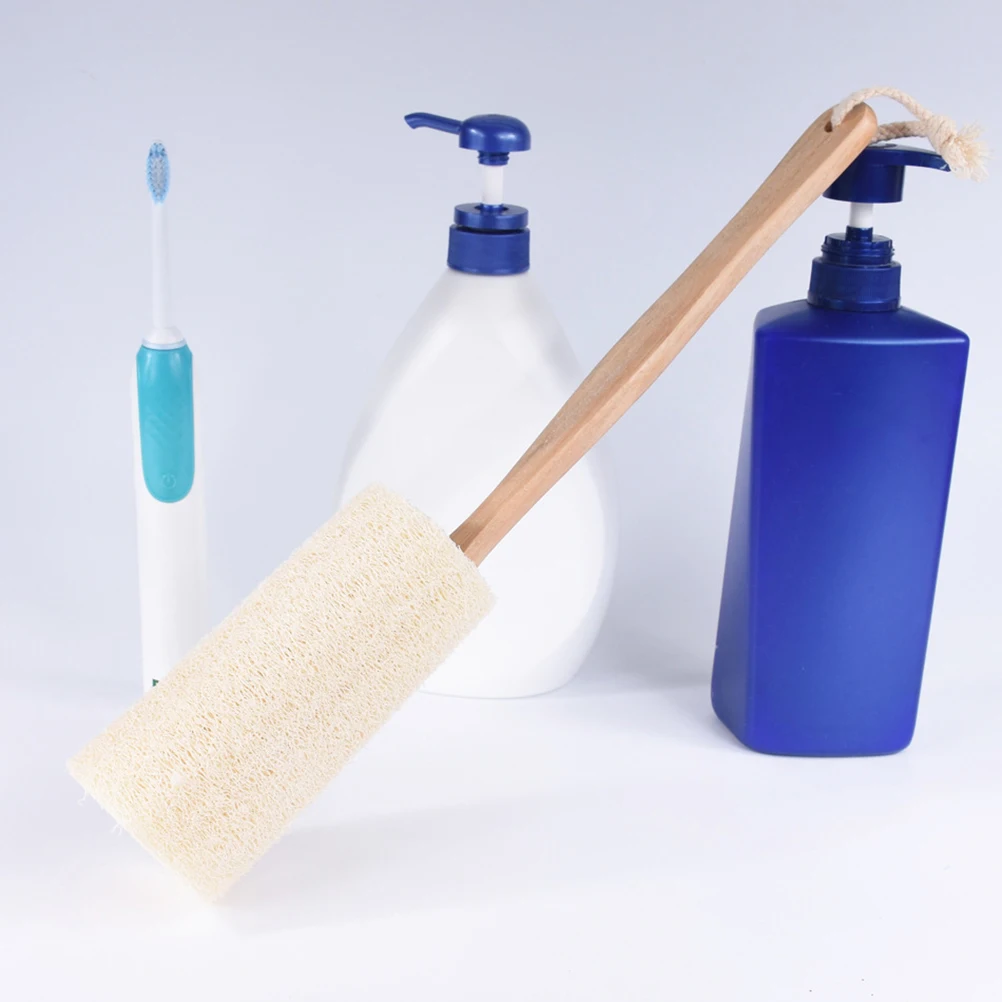 

Bath Brush Back Scrubber for Shower Exfoliating Rough Bathing Accessories Sponges