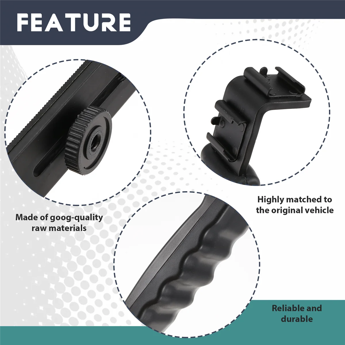 POSV-Photo フラッシュ ビデオ カメラ グリップ ハンドル L ハンドル 2 標準サイド ホットシュー付き ホルダー DSLR を取り付けます