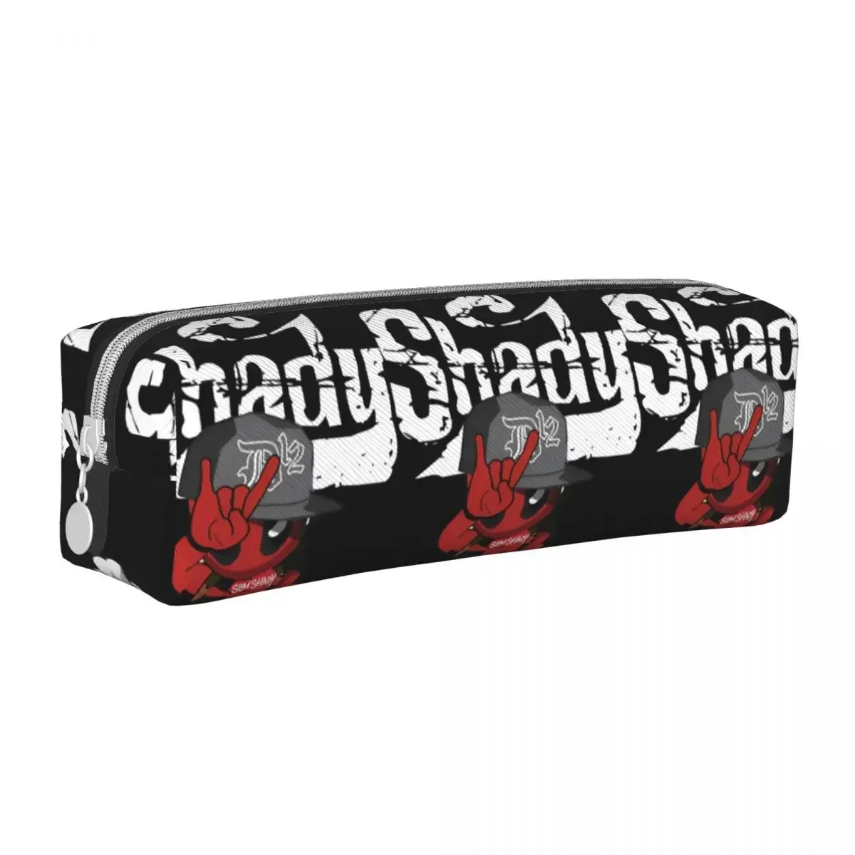 Eminem Slim Shady Pencil Cases New Hip Hop Music Album Pen Bags Student Big Capacity School Supplies Gifts Pencilcases