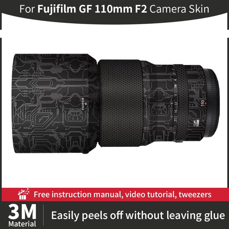 

For Fujifilm GF 110mm F2 Camera Lens Skin Fujifilm gf110mm Skin Anti-scratch Camera Lens Sticker protective film More Colors