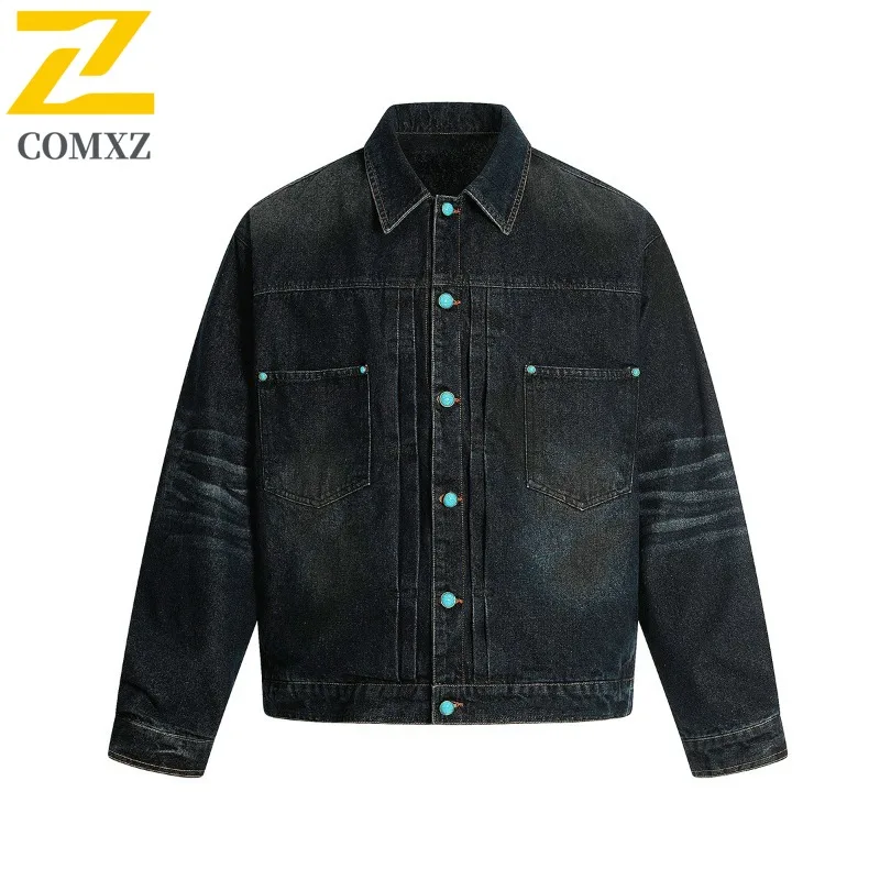

COMXZ Cotton Racing Jacket Gorpcore Casual Gatherings High-End Travel Trip Man Clothes Jackets Road Cycling Trendy Design Coat
