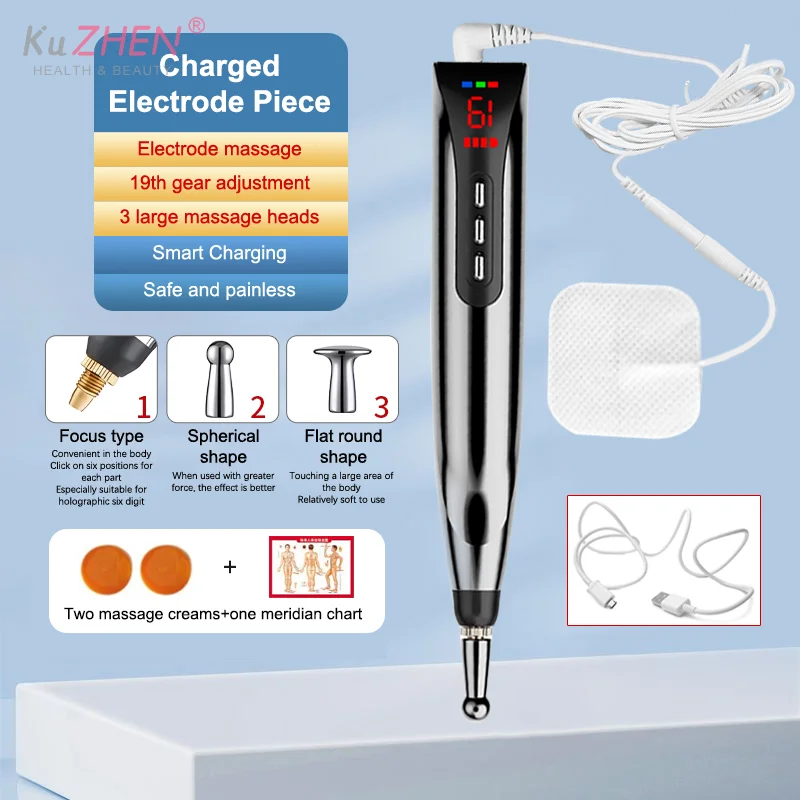 

Electronic Acupuncture Pen Point Pen Meridian Energy Meridian Pens Massage Pens Acupuncture Therapy Health CarePain Relief Laser