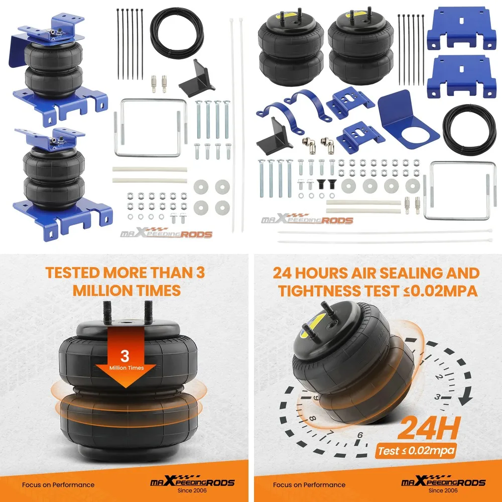 

Комплект пневматических амортизаторов для GMC Sierra и Silverado 2500/3500HD 2001-2010, 2WD/4WD