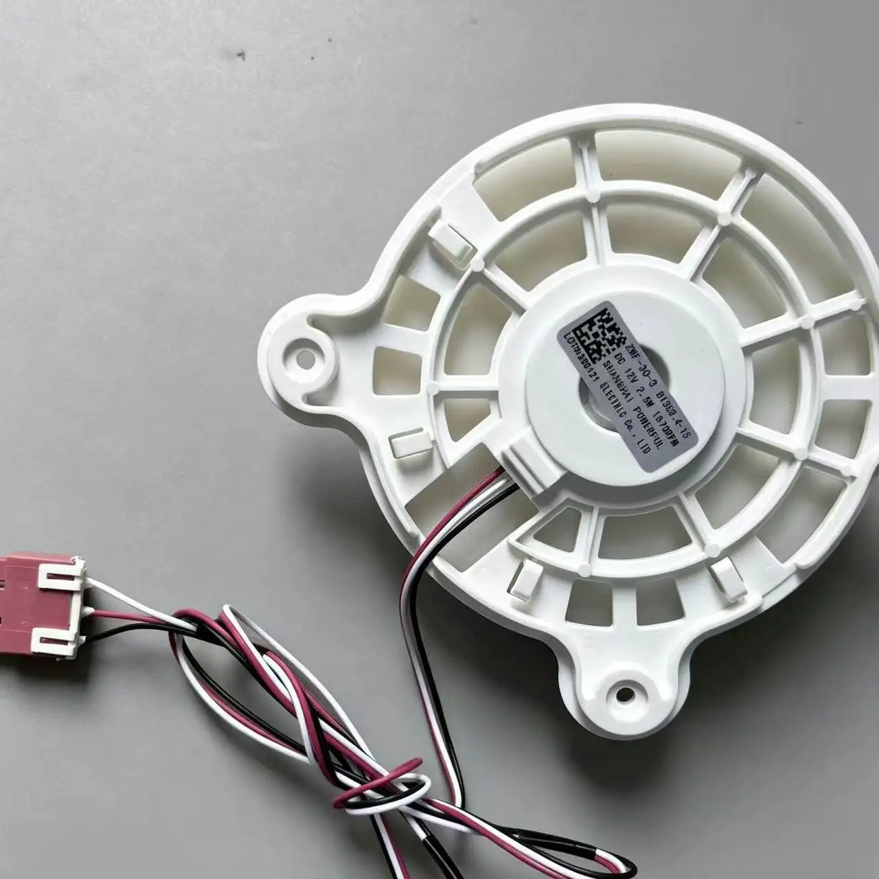 ZWF-30-3 Refrigerator Fan Motor DC12V 2.5W 1870RPM Replacement for MeiL ing Athena Dispenser