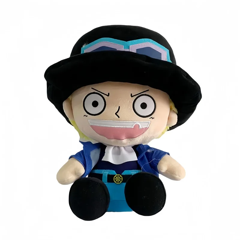 Original 25CM One Piece Anime Figures Cosplay Plush Toys Zoro Luffy Chopper Ace Law Cute Doll Cartoon Pendants Kids Xmas Gift