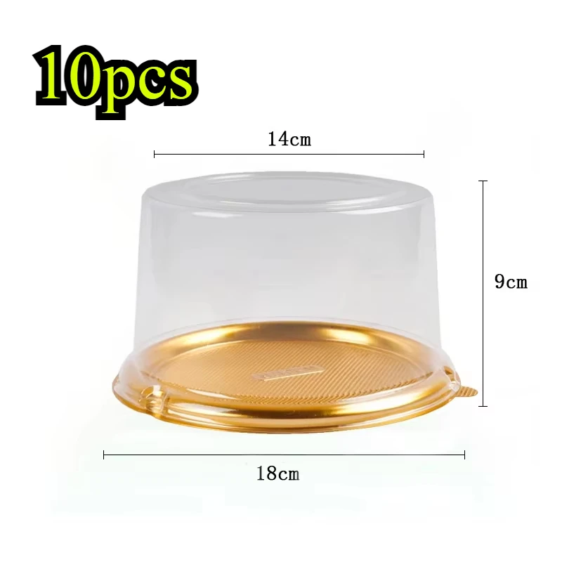 10Pcs Gold Plastic …