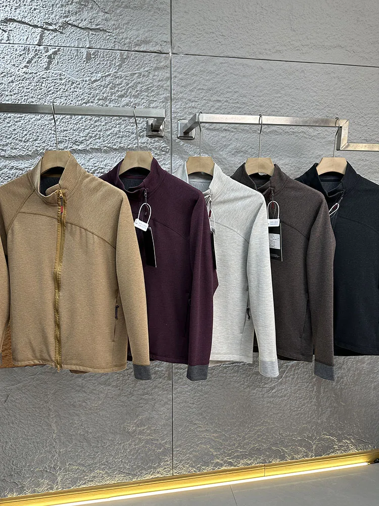 

Мужская универсальная майка на молнии с капюшоном, весна 2023, Ne Design, смесь хлопка из полиэстера, длинная подставка-стойка Jaet