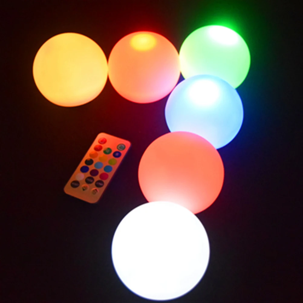 

2pcs 8Cm Glow Ball Light Waterproof Outdoor Decor Lamp Colorful Led Lights For Garden Yard Party Christmas Decoration Ip66 Round