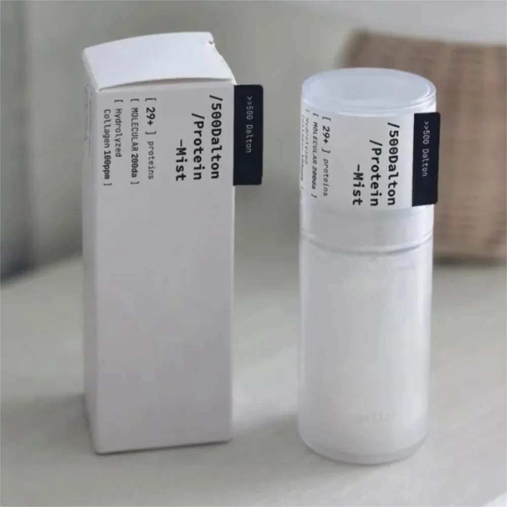 500 Dalton Protein Mist 55ml Collagen Peptide Complex Serum Spray Korean Brand Lightweight Deep Hydration Face Skin Hair Spray