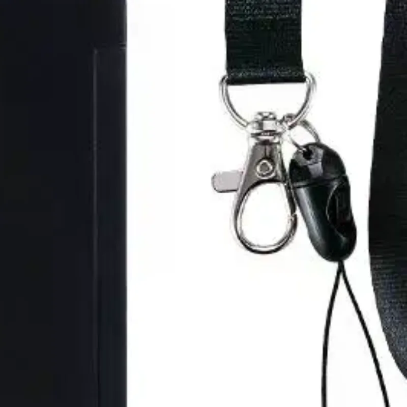 Retractable Badge Holder With Lanyard Slide Cover ID Card Holder Durable Work Card Sleeve For Office Staff School Student