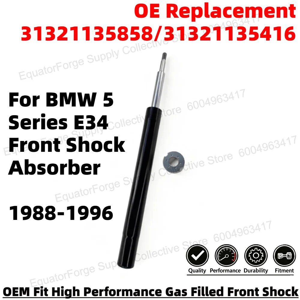 

Comfortable Smooth Front Shock Absorber for BMW 5 Series E34 OEM-Spec OE Replacement 31321135858/31321135416