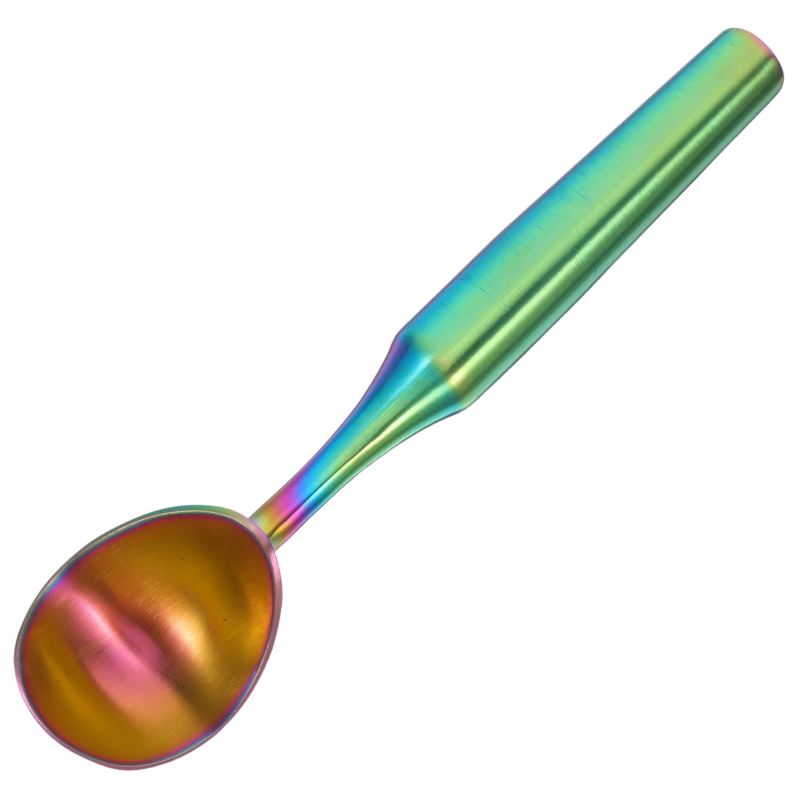 Cucharas de Acero Inoxidable Resistentes para Helado, Galletas y Postres, Aptas para Lavavajillas