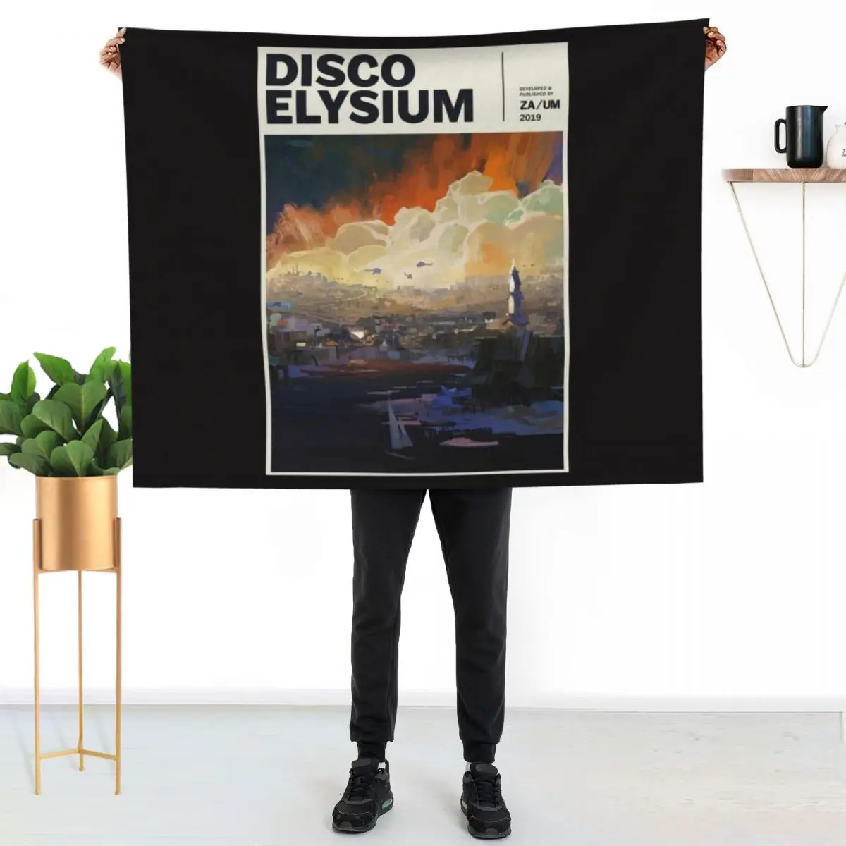 Disco Elysium Throw Blanket Decorative Throw Hairy Heavy for babies Beautifuls Luxury Designer Blankets