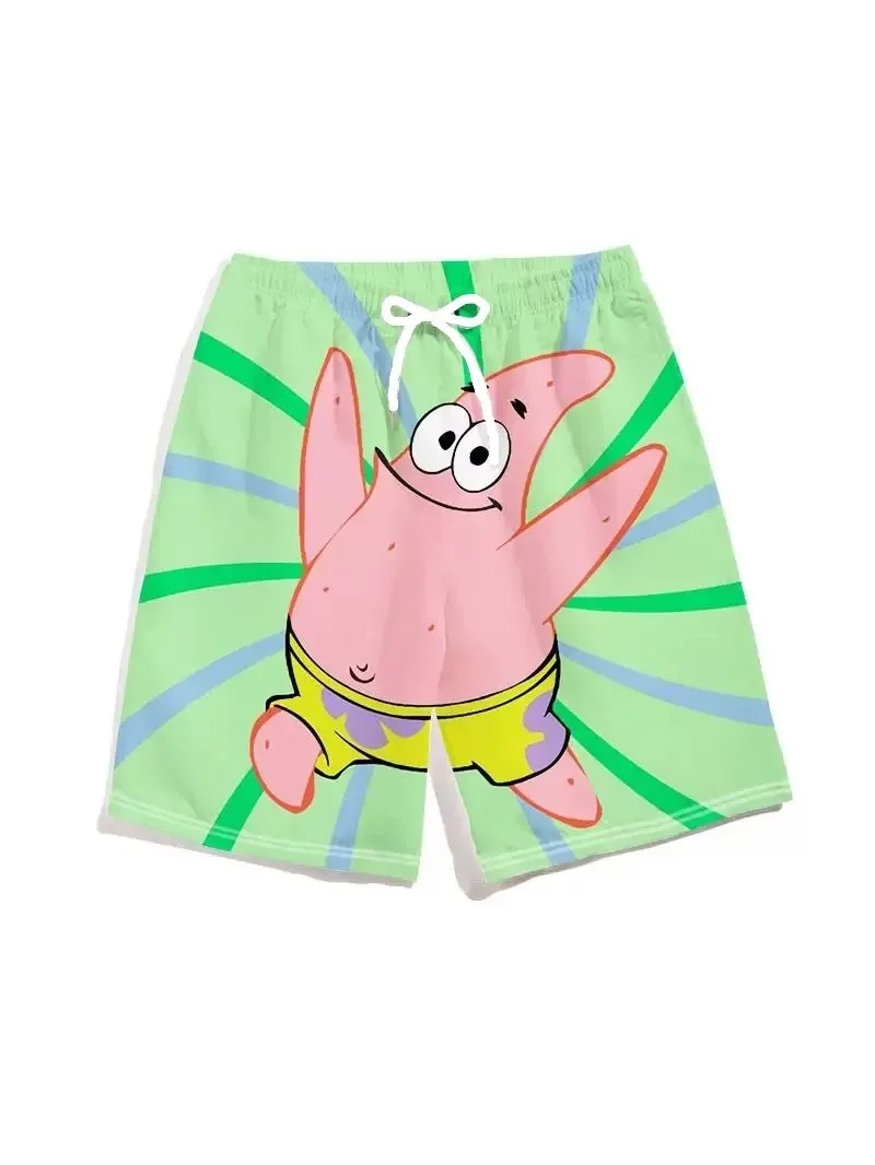 

Pai Daxing's Same Style Shorts Beach Shorts Men's Summer Loose Cool 3D Printed Casual Pants Couple Beach Shorts