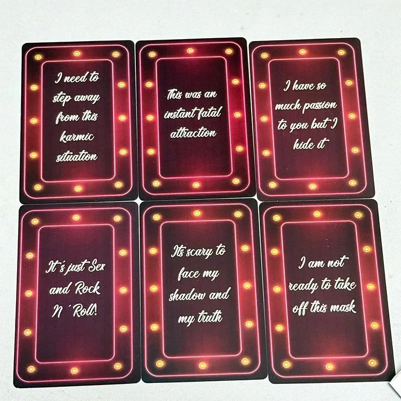 Unsaid Feelings of Love Una baraja de cartas de 90, versión en inglés, mensajes canalados de Soulmate, juego de cartas de adivinación
