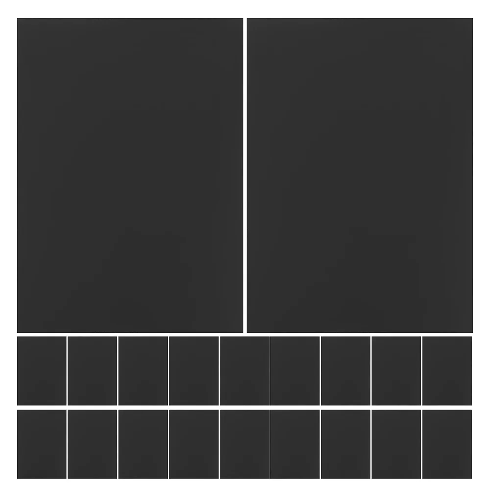 40 ورقة بطاقات سوداء سميكة الوزن الثقيل A4 ورقة للدعوات DIY بها بنفسك بطاقات المعايدة سكرابوكينغ الطباعة الحرف #1