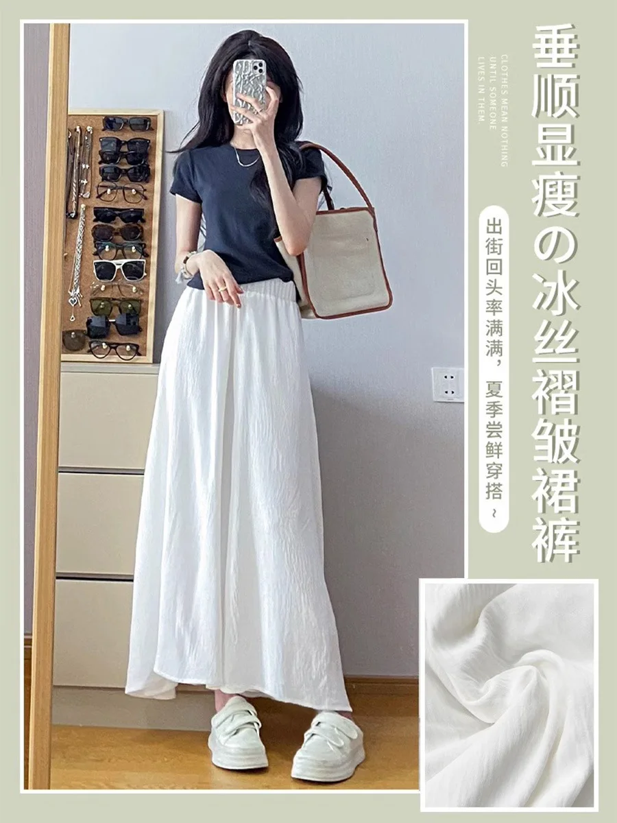 بنطال ذو قصة أرجل واسعة سروال قصير نسائي شتوي قطيفة على الوجهين واسع الساق صالة مخملية مبطنة بالصوف أزرار مريحة مرقعة الطبقات