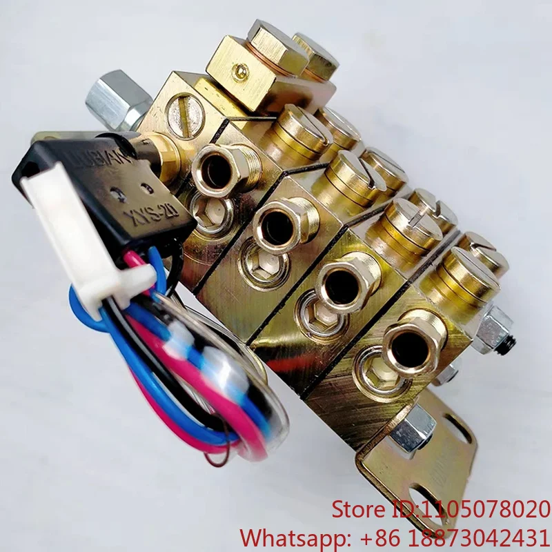 Zhejiang Yongjia Flow-through JPQ1 Type Sheet Oil Separator Mechanical Progressive Distributor Punch Sheet Progressive Valve