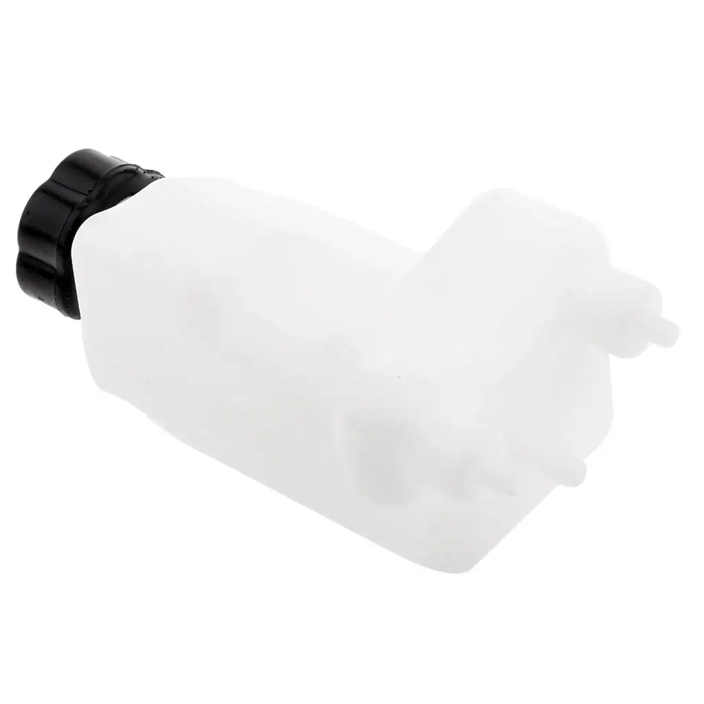 

Oil Tank Reservoir with Cap Durable Plastic White Bottle Mini Lid Fits for PY50 PW50 G50T Dirt Bike Motorcycle