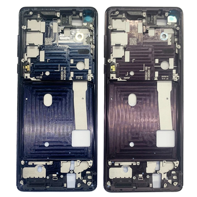 Housing Middle Frame LCD Bezel Plate Panel Chassis For Motorola Moto Edge Phone Metal Middle Frame Repair Parts